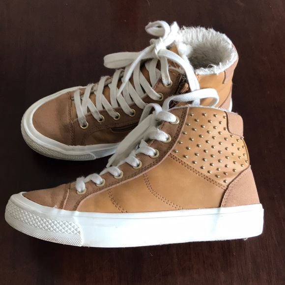 Zara high top sneakers size EUR33 US 1.5 girl - Picture 3 of 4